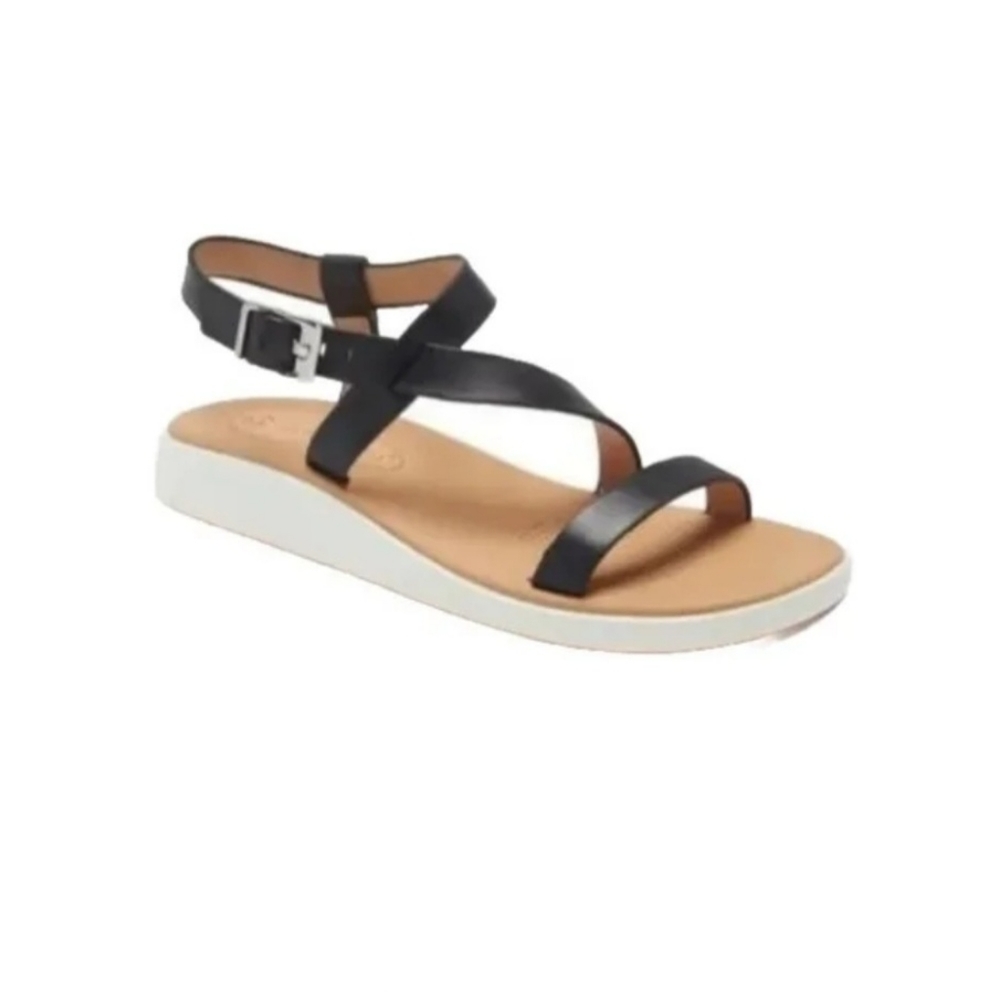 Corso Como Black and Tan Sandals
